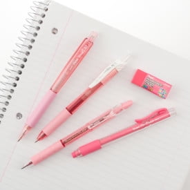 Color Shades Writing Pack - Pen and Pencil Set - Pastel Pink - Image 3