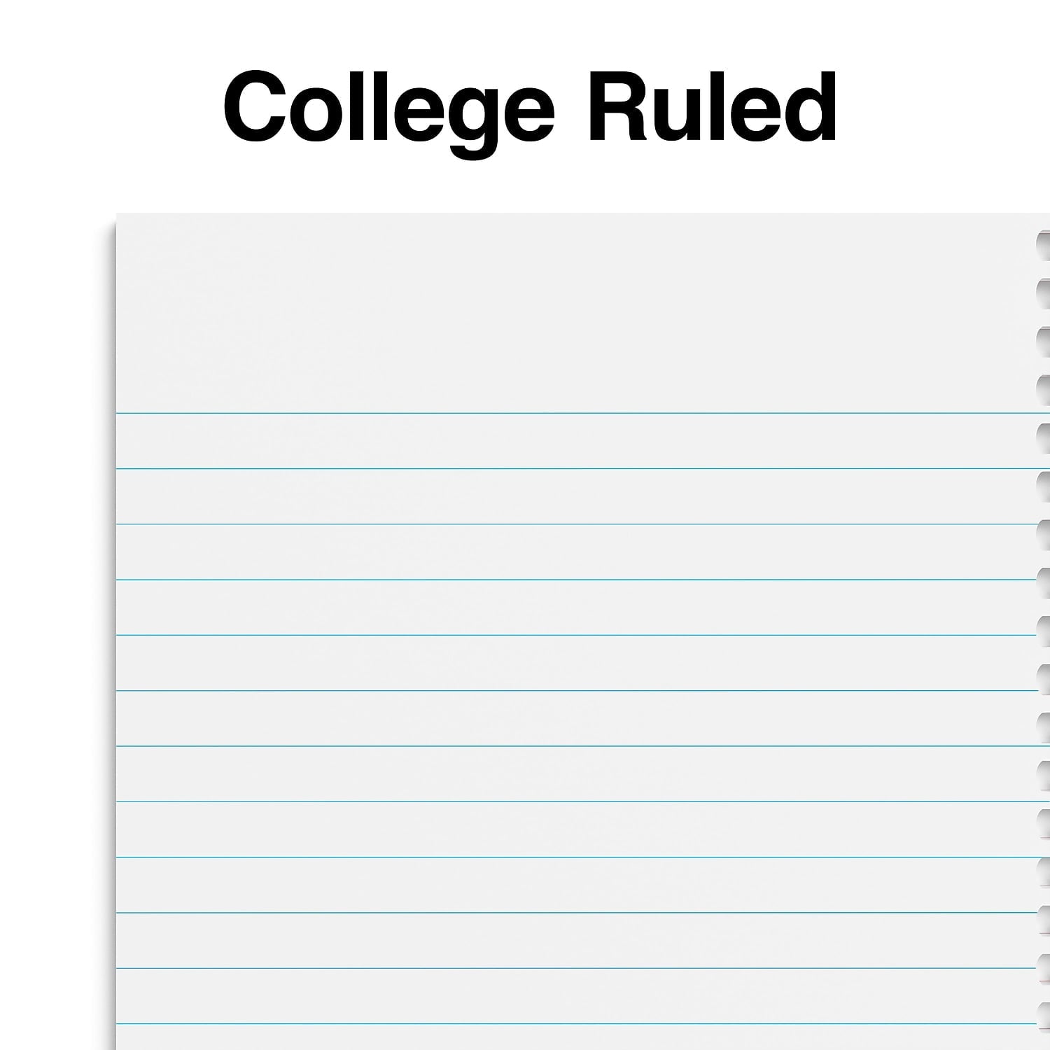 1-Subject Notebook 5" x 7.75" College Ruled 80 Sheets Assorted Colors 9/Carton - Image 3